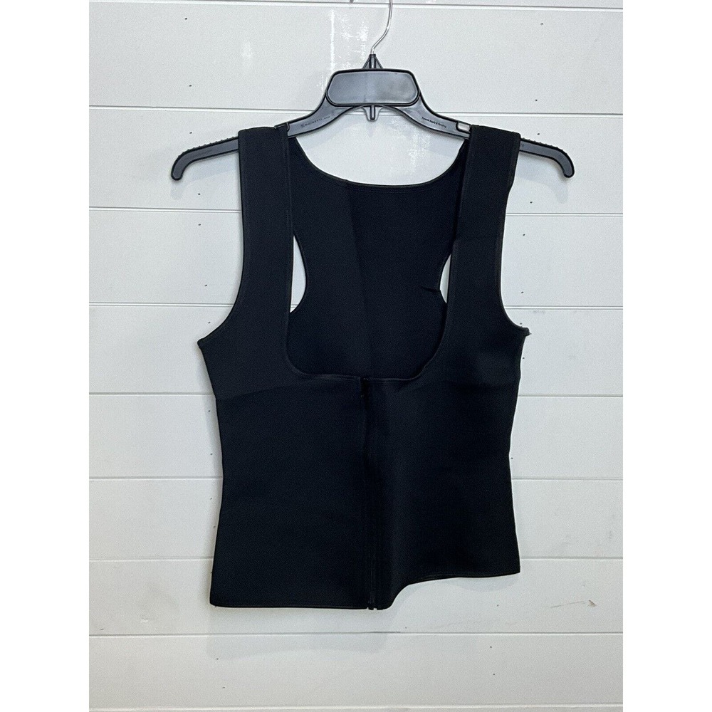 GAODI Women Large Waist Trainer Vest Slim‎ Corset Neoprene Sauna Tank Top Zipper